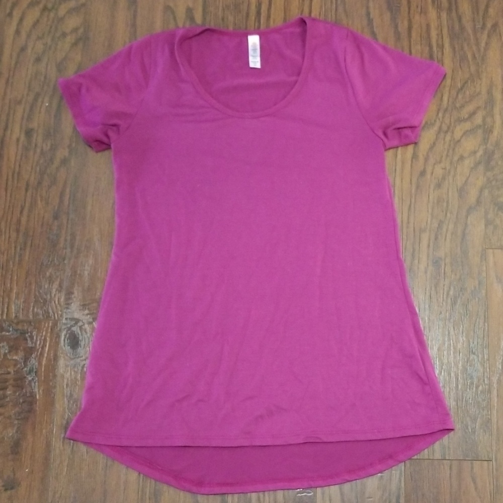 Purple LuLaRoe Classic Tee